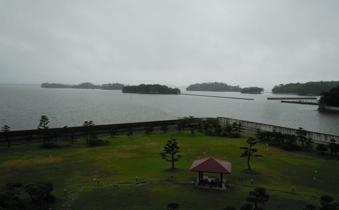 パレス松洲客室からの松島