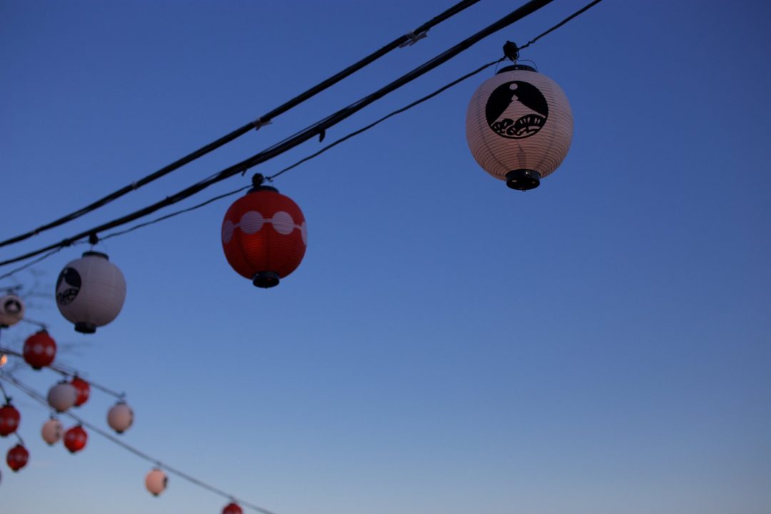 松島流灯会 海の盆