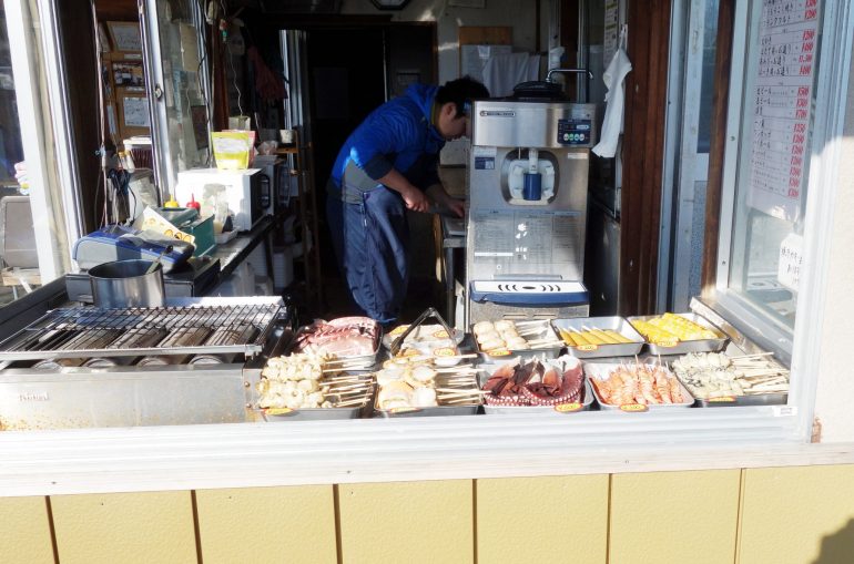浜焼きコーナー
