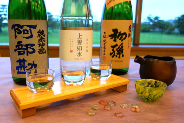 3県地酒飲みくらべセット