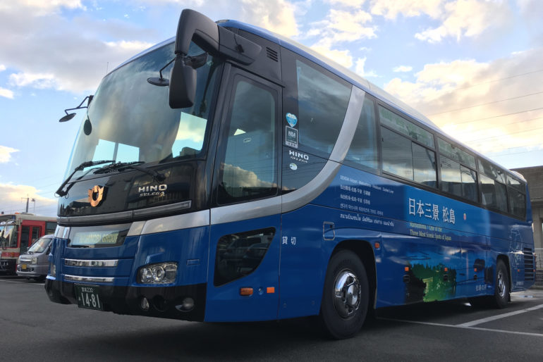 バス 仙台空港・松島・平泉・花巻線