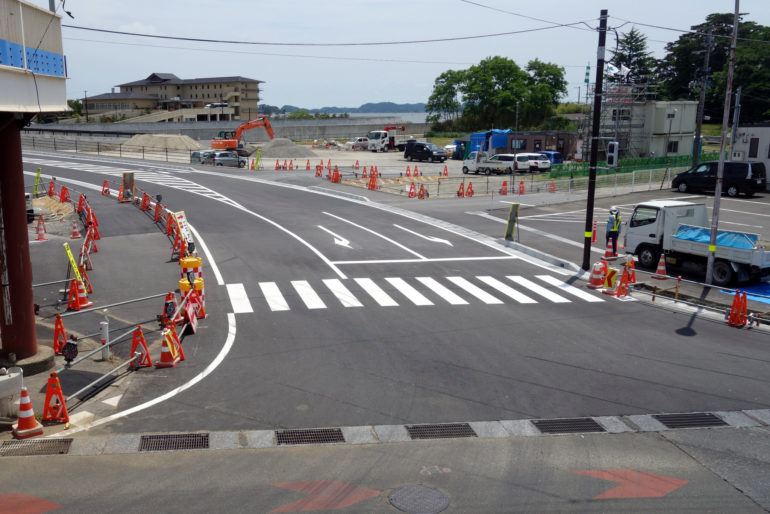 国道45号線側から見た松島大橋
