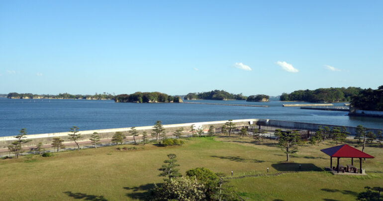 パレス松洲3階からの松島